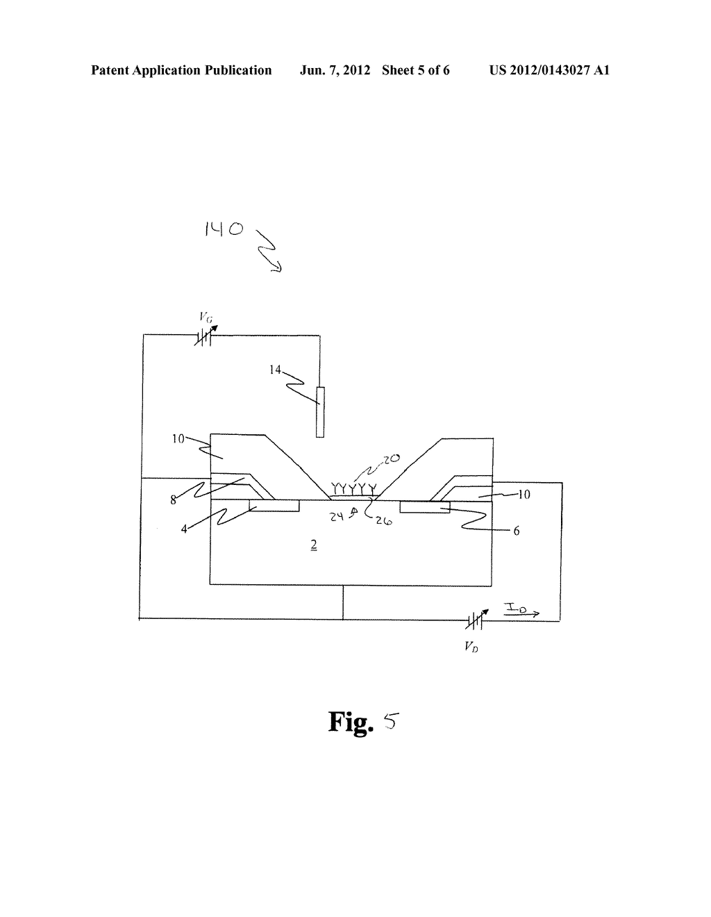 FIELD EFFECT TRANSISTORS FOR DETECTION OF NOSOCOMIAL INFECTION - diagram, schematic, and image 06