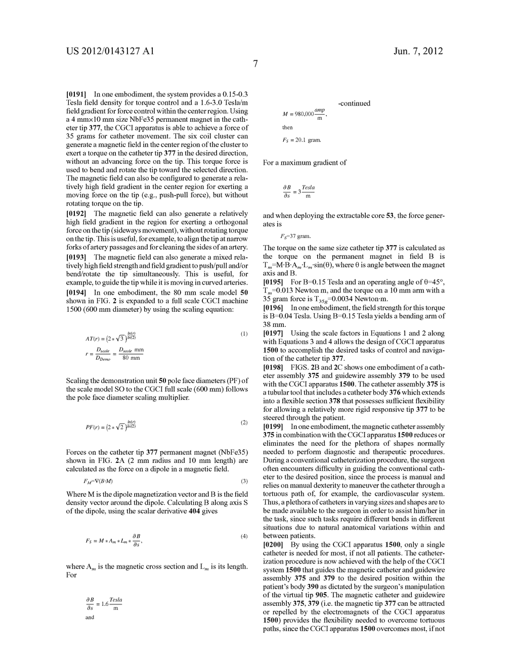 APPARATUS AND METHOD FOR SHAPED MAGNETIC FIELD CONTROL FOR CATHETER,     GUIDANCE, CONTROL, AND IMAGING - diagram, schematic, and image 70