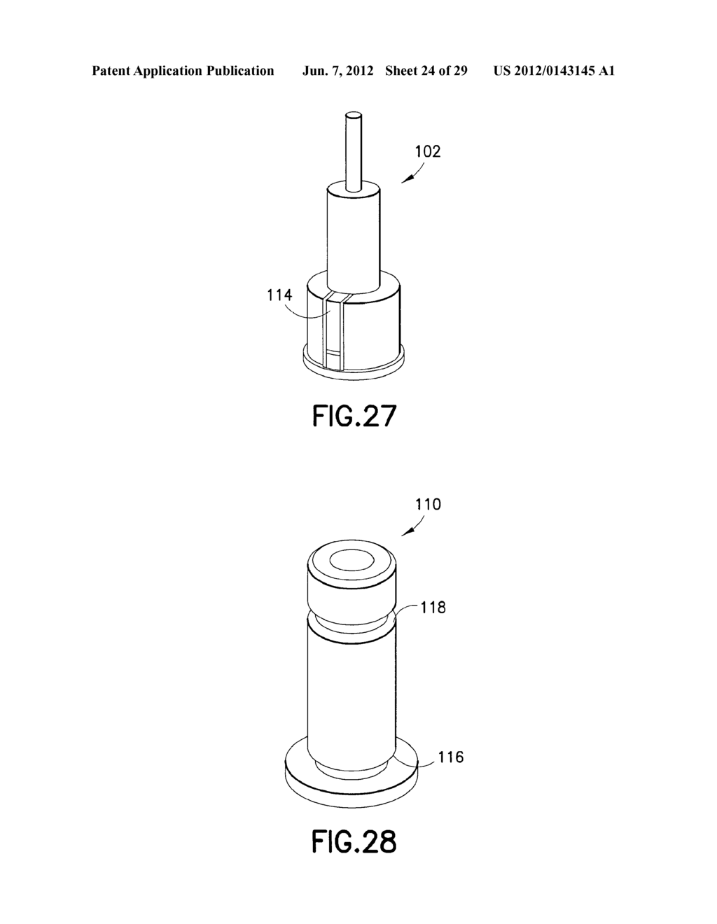 SAFETY PEN NEEDLE ASSEMBLY HAVING SHIELD FOR NON-PATIENT END - diagram, schematic, and image 25