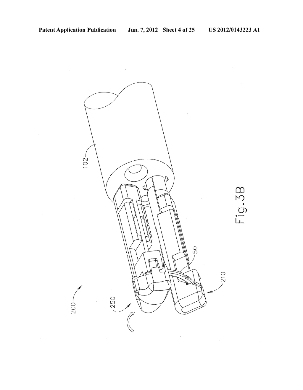 LAPAROSCOPIC SUTURING INSTRUMENT WITH PERPENDICULAR ECCENTRIC NEEDLE     MOTION - diagram, schematic, and image 05