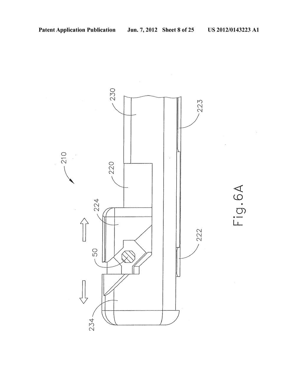 LAPAROSCOPIC SUTURING INSTRUMENT WITH PERPENDICULAR ECCENTRIC NEEDLE     MOTION - diagram, schematic, and image 09