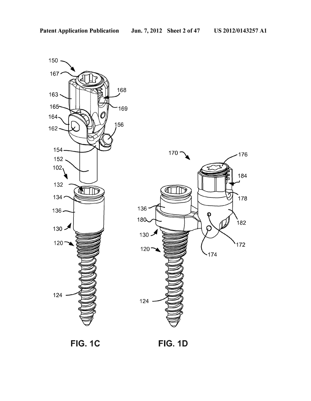 LOW PROFILE SPINAL PROSTHESIS INCORPORATING A CANNULATED BONE ANCHOR     HAVING A DEFLECTABLE POST AND A COMPOUND SPINAL ROD - diagram, schematic, and image 03