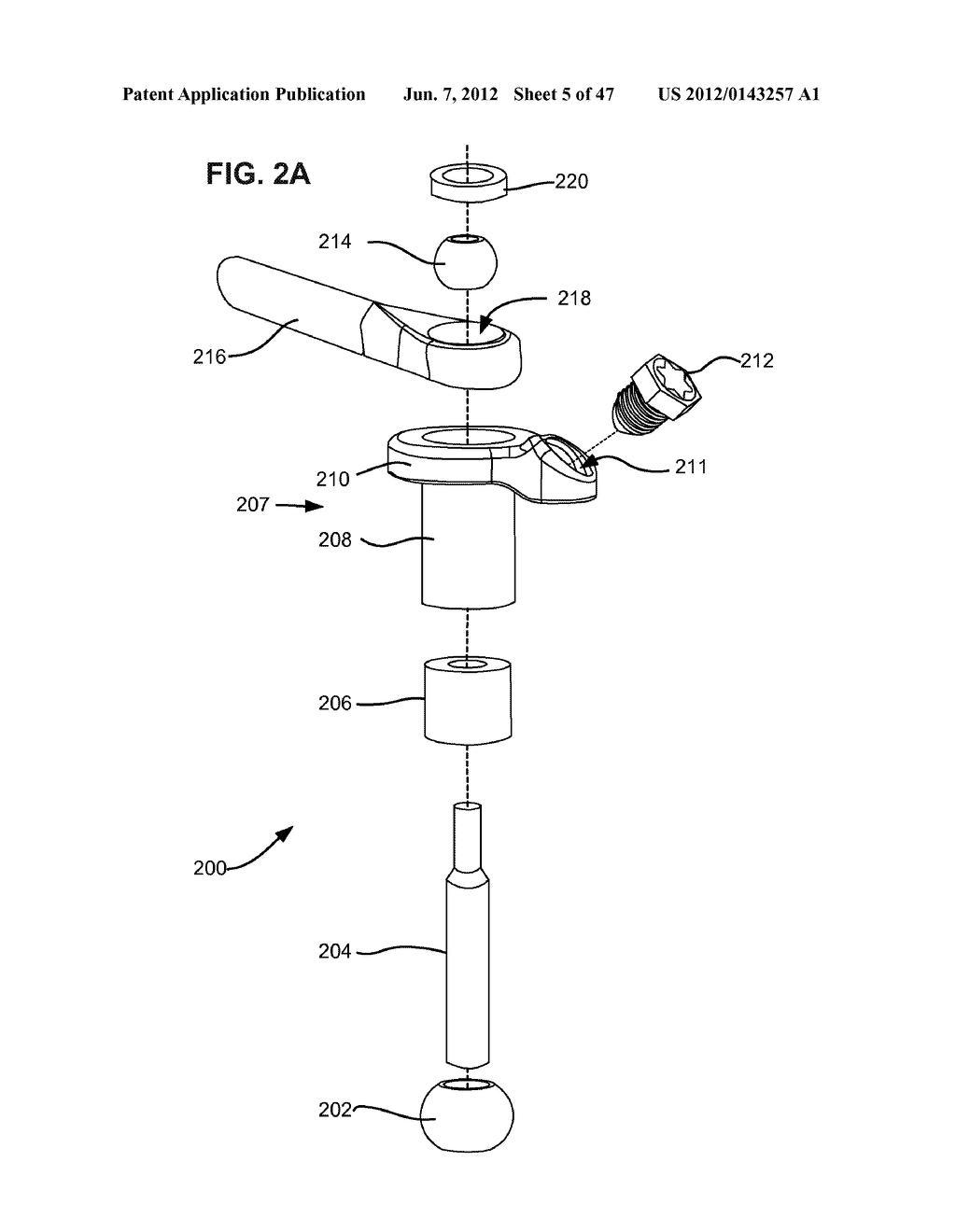 LOW PROFILE SPINAL PROSTHESIS INCORPORATING A CANNULATED BONE ANCHOR     HAVING A DEFLECTABLE POST AND A COMPOUND SPINAL ROD - diagram, schematic, and image 06