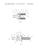 VARIABLE ANGLE BONE SCREW FIXATION ARRANGEMENT diagram and image