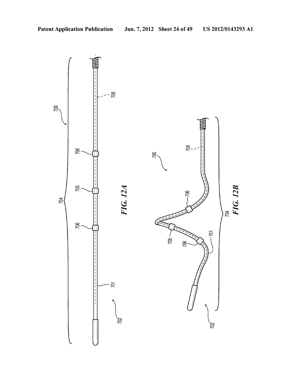 CATHETER APPARATUSES HAVING MULTI-ELECTRODE ARRAYS FOR RENAL     NEUROMODULATION AND ASSOCIATED SYSTEMS AND METHODS - diagram, schematic, and image 25