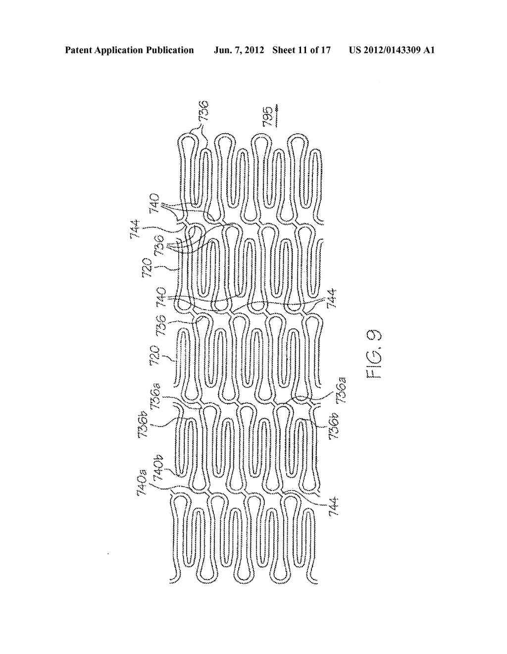 LONGITUDINALLY FLEXIBLE EXPANDABLE STENT - diagram, schematic, and image 12