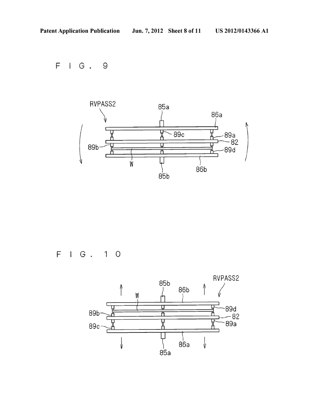 SUBSTRATE PROCESSING APPARATUS AND SUBSTRATE PROCESSING METHOD FOR     SUCCESSIVELY PROCESSING A PLURALITY OF SUBSTRATES - diagram, schematic, and image 09