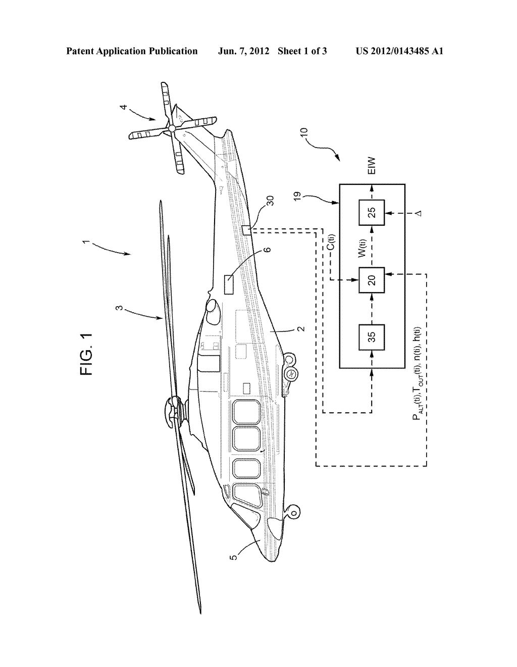 AIRCRAFT TAKEOFF WEIGHT CALCULATING METHOD AND SYSTEM - diagram, schematic, and image 02