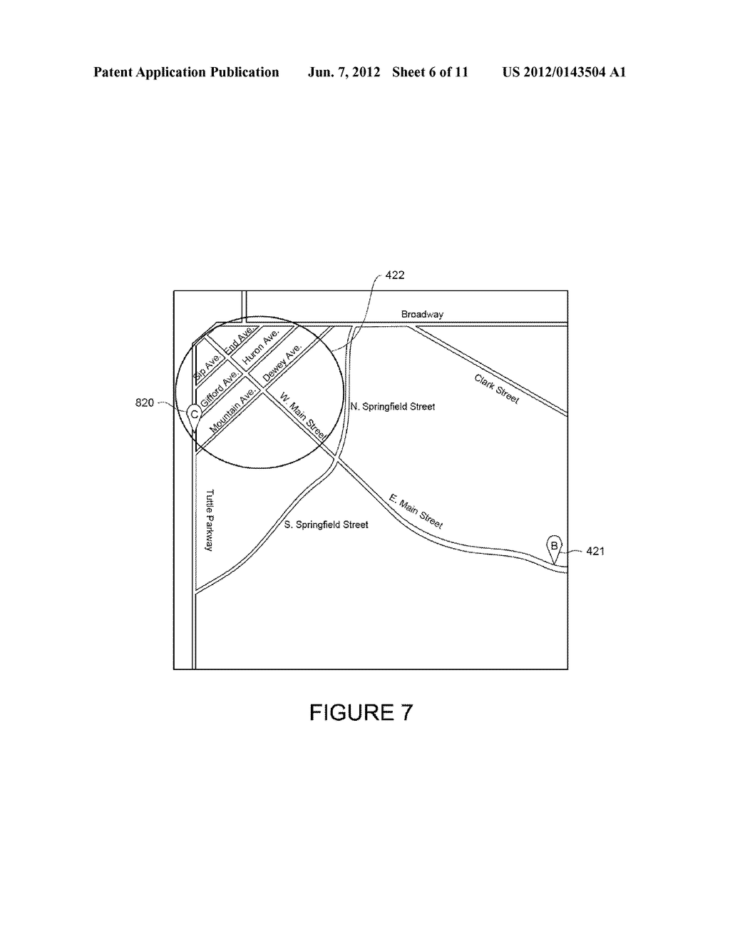 METHOD AND APPARATUS OF ROUTE GUIDANCE - diagram, schematic, and image 07