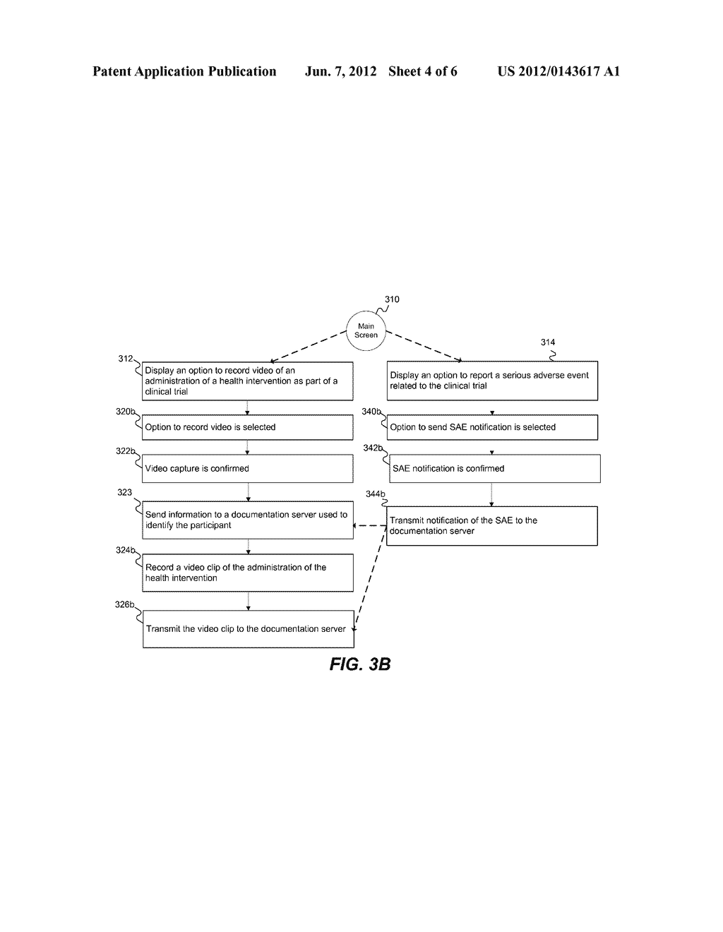 Systems and Methods for Clinical Trial Documenting Using a Mobile     Communications Device - diagram, schematic, and image 05