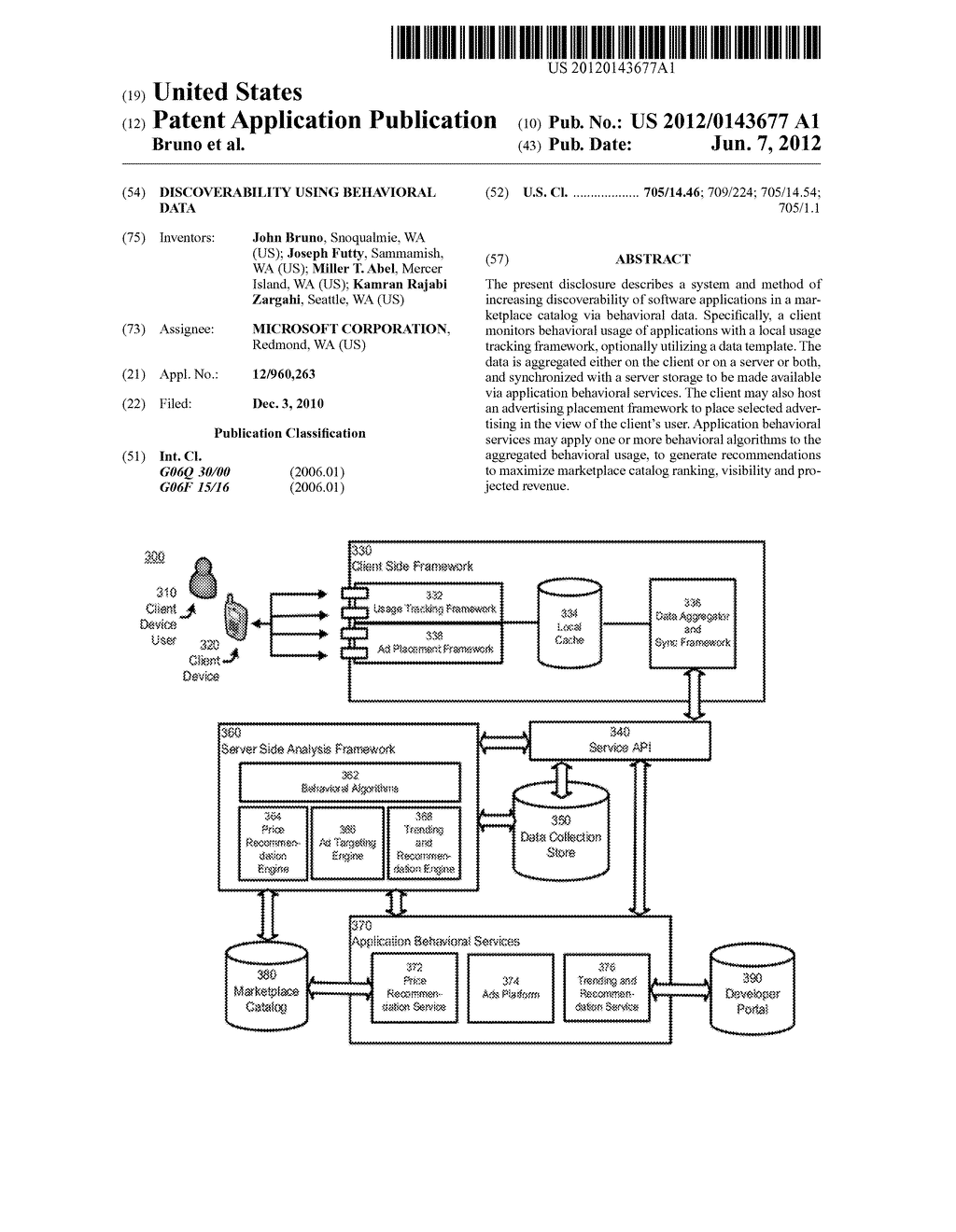 Discoverability Using Behavioral Data - diagram, schematic, and image 01