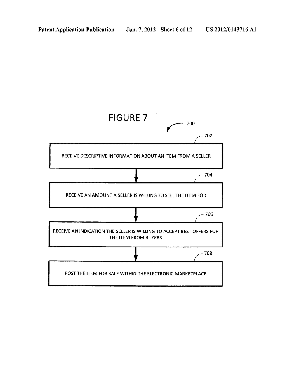 NETWORK-BASED COMMERCE FACILITY OFFER MANAGEMENT METHODS AND SYSTEMS - diagram, schematic, and image 07