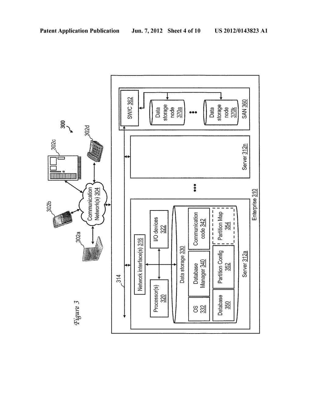 Database Redistribution Utilizing Virtual Partitions - diagram, schematic, and image 05