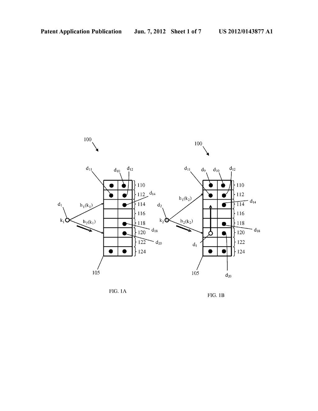 Method and Apparatus for High Performance, Updatable, and Deterministic     Hash Table for Network Equipment - diagram, schematic, and image 02