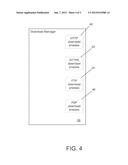 SYSTEMS AND METHODS FOR DOWNLOADING BY DIFFERENT PROCESSES diagram and image