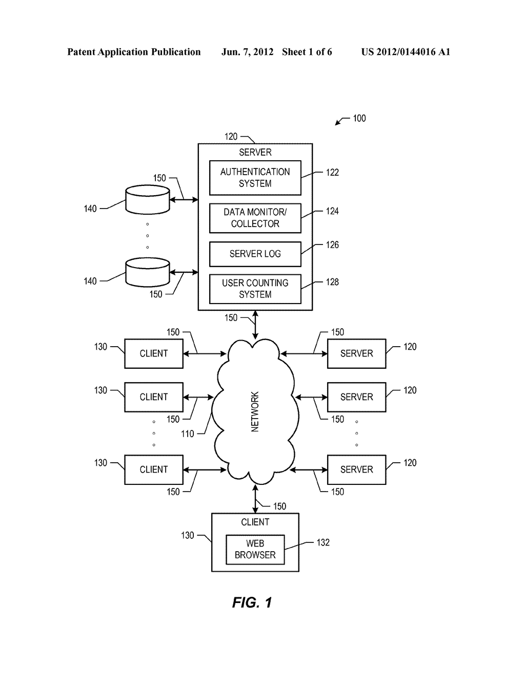 System and Method for Counting Network Users - diagram, schematic, and image 02