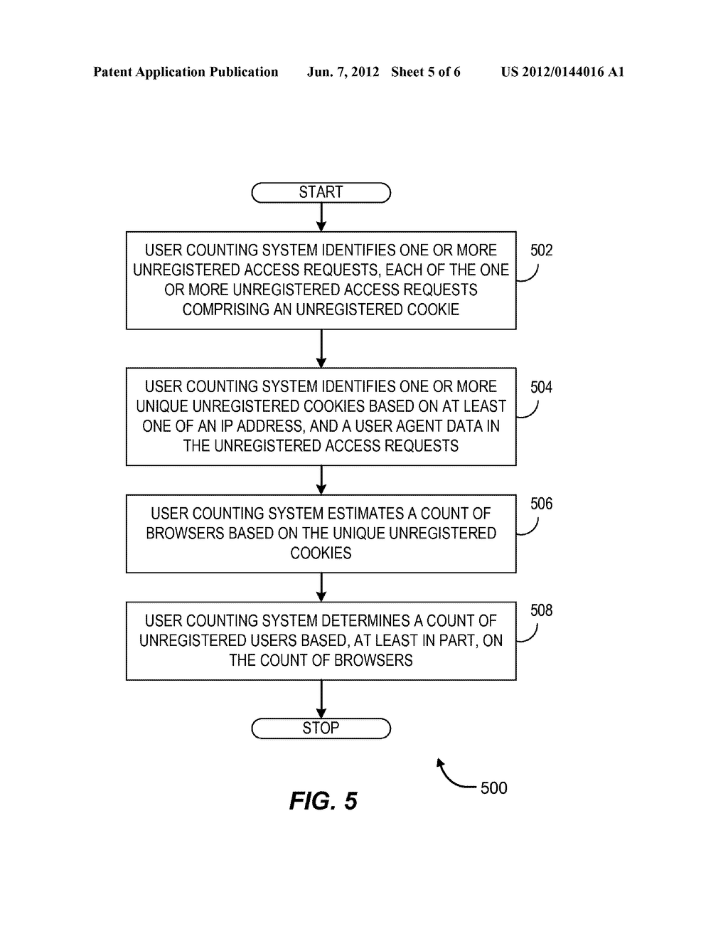 System and Method for Counting Network Users - diagram, schematic, and image 06