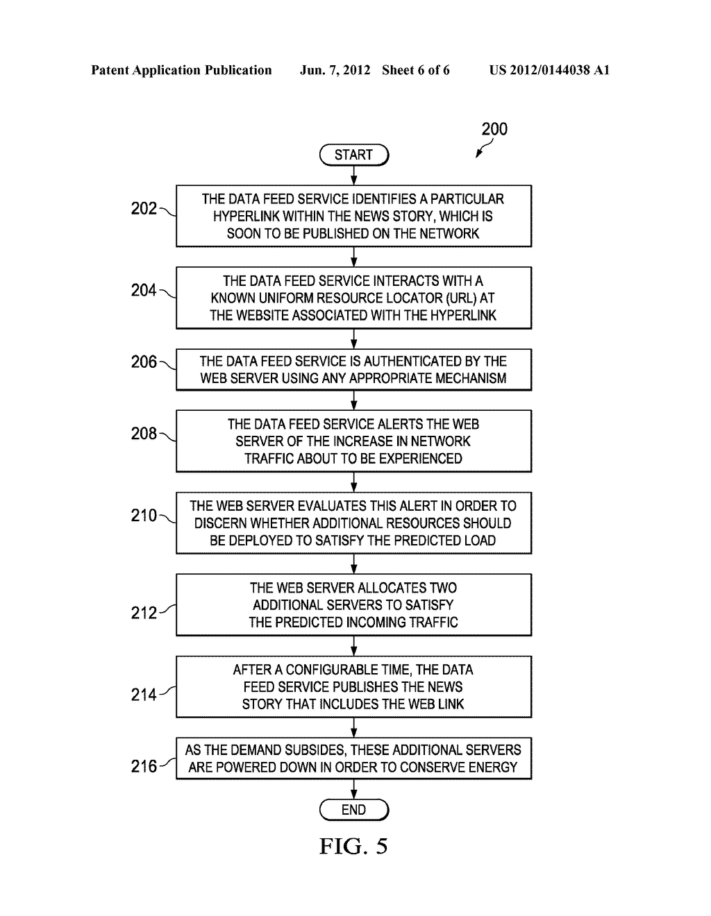 SYSTEM AND METHOD FOR ALLOCATING RESOURCES BASED ON EVENTS IN A NETWORK     ENVIRONMENT - diagram, schematic, and image 07