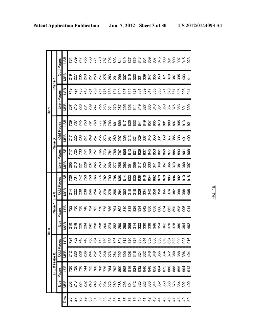 INTERLEAVING CODEWORD PORTIONS BETWEEN MULTIPLE PLANES AND/OR DIES OF A     FLASH MEMORY DEVICE - diagram, schematic, and image 04