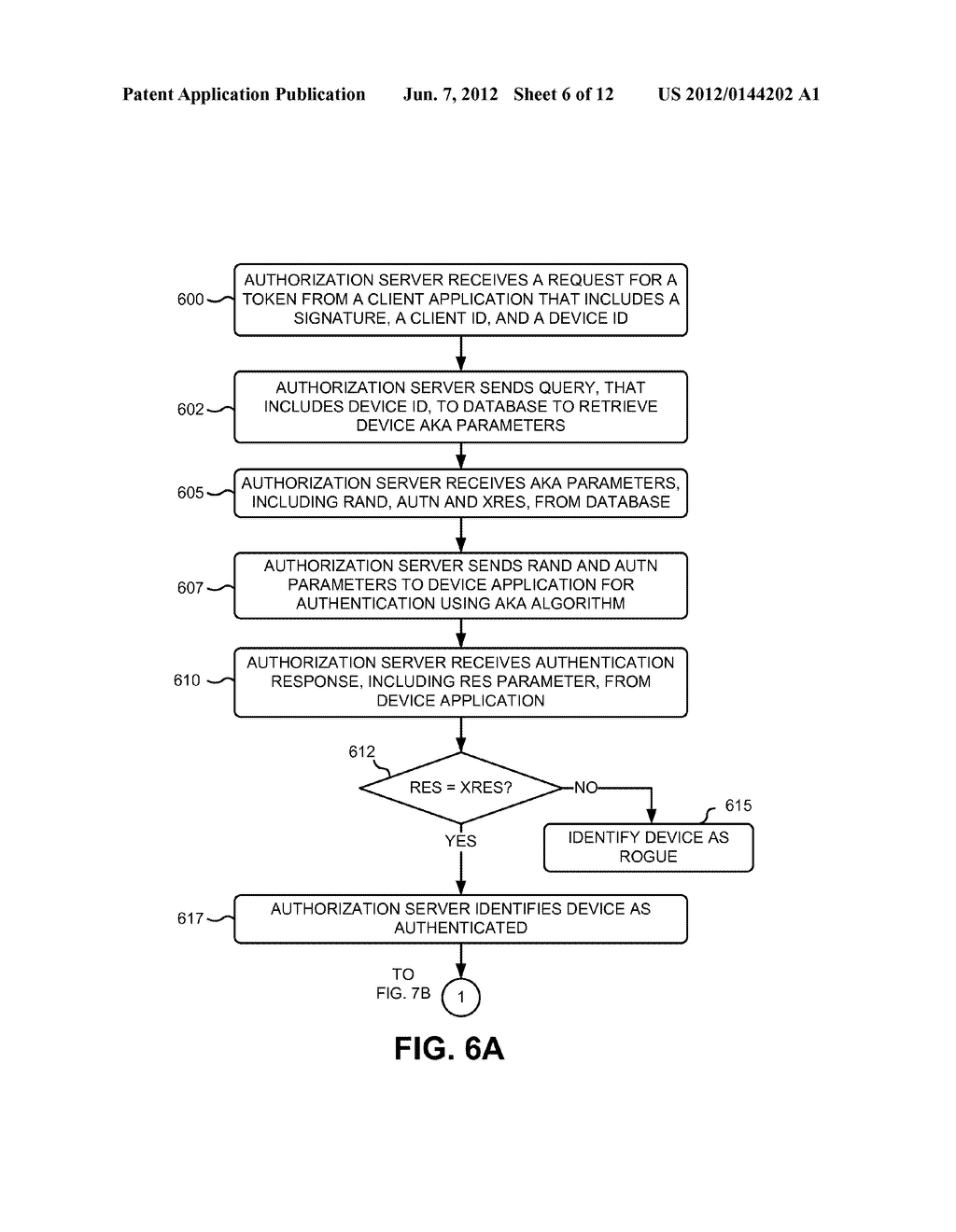 SECURE AUTHENTICATION FOR CLIENT APPLICATION ACCESS TO PROTECTED RESOURCES - diagram, schematic, and image 07