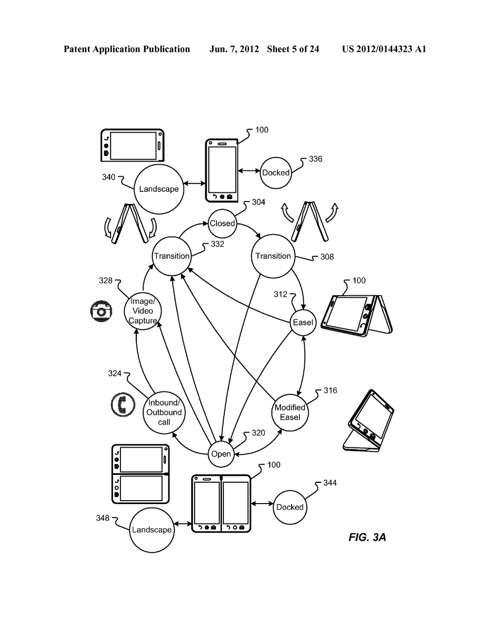 Desktop Reveal By Moving a Logical Display Stack With Gestures - diagram, schematic, and image 06