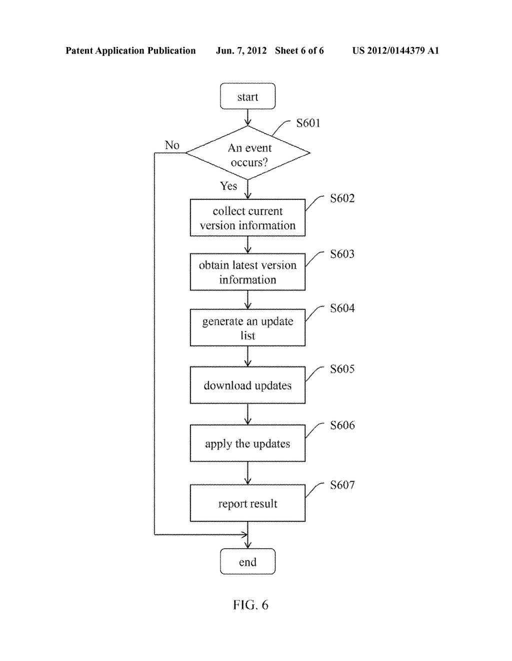 SYSTEM AND METHOD FOR UPDADTING SOFTWARE - diagram, schematic, and image 07