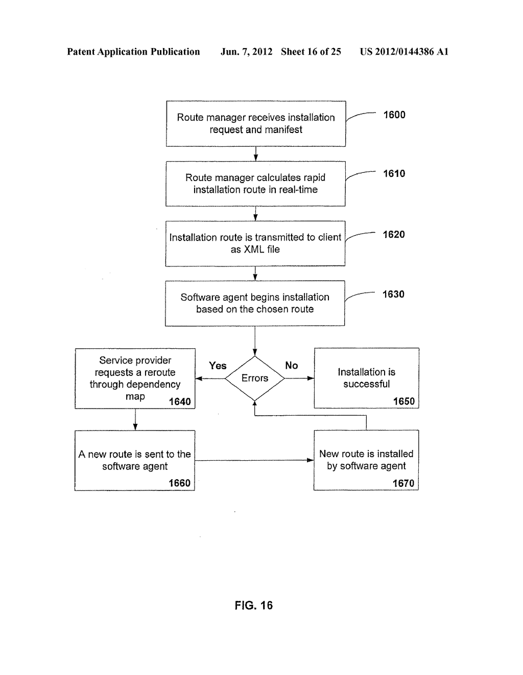 APPARATUS AND METHOD FOR MONITORING SOFTWARE INSTALLATION PERFORMANCE - diagram, schematic, and image 17