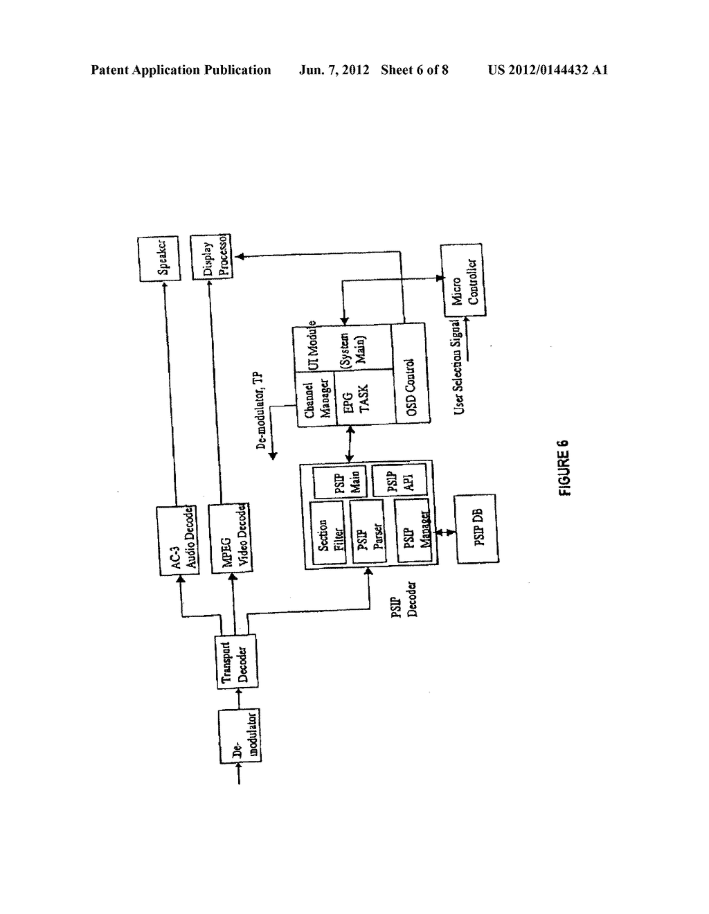 VIRTUAL CHANNEL TABLE FOR A BROADCAST PROTOCOL AND METHOD OF BRAODCASTING     AND RECEIVING BROADCAST SIGNALS USING THE SAME - diagram, schematic, and image 07