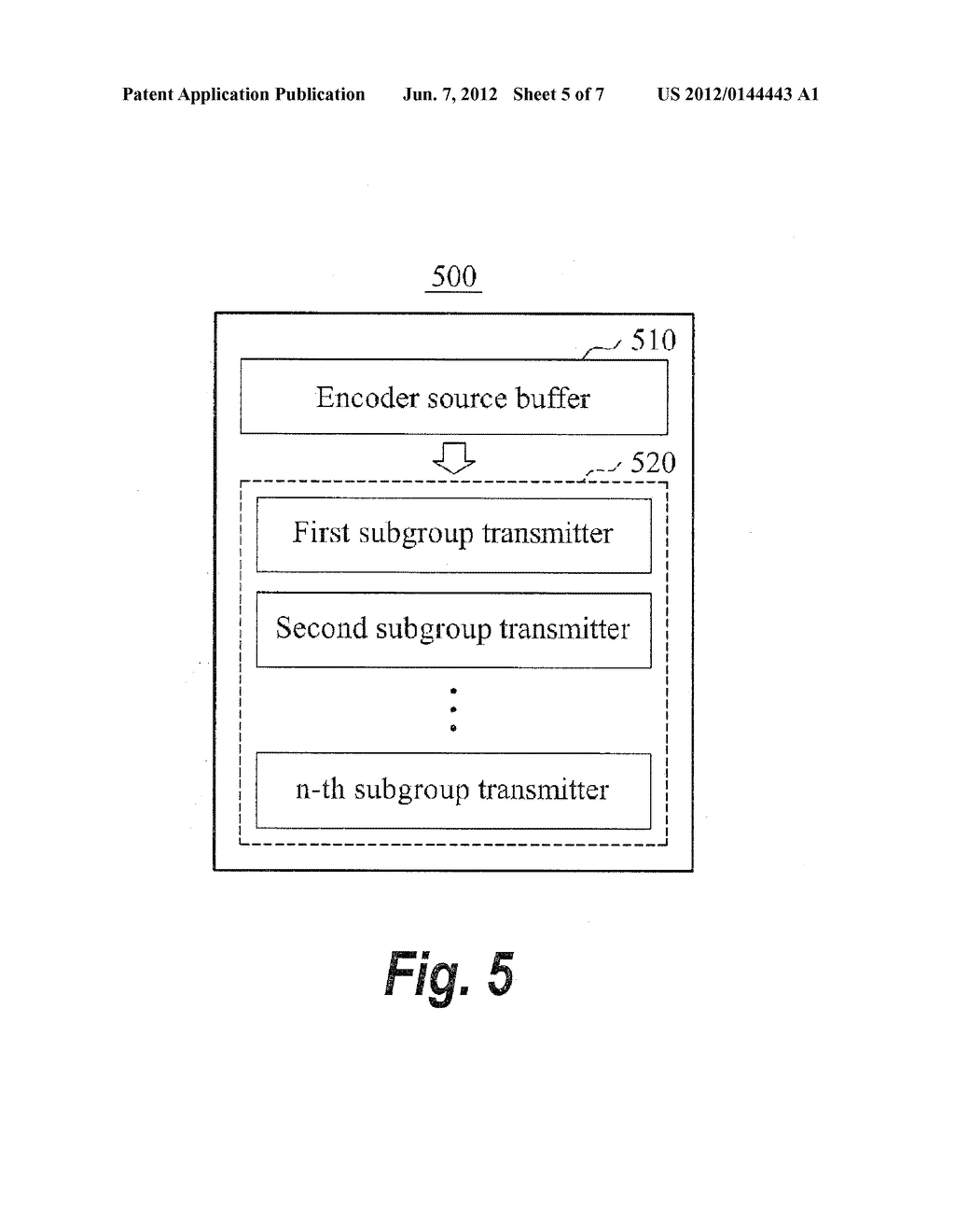 SYSTEM AND METHOD FOR EXECUTING SOURCE BUFFERING FOR MULTIPLE INDEPENDENT     GROUP TRANSMISSION OF REAL-TIME ENCODED SCALABE VIDEO CONTENTS - diagram, schematic, and image 06