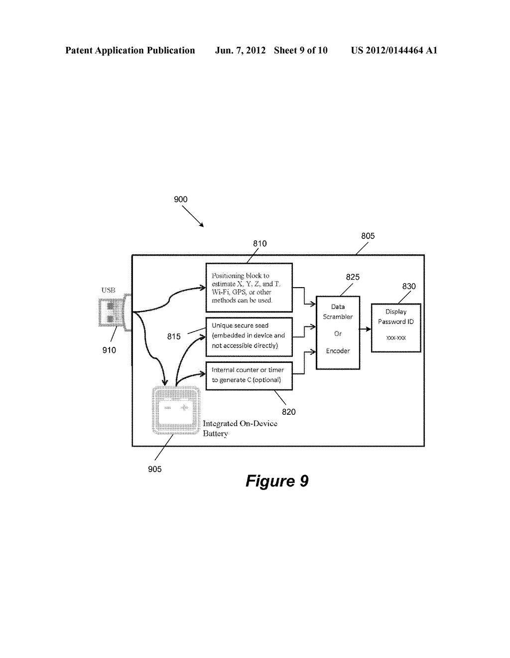 METHOD AND SYSTEM FOR IMPROVED SECURITY - diagram, schematic, and image 10