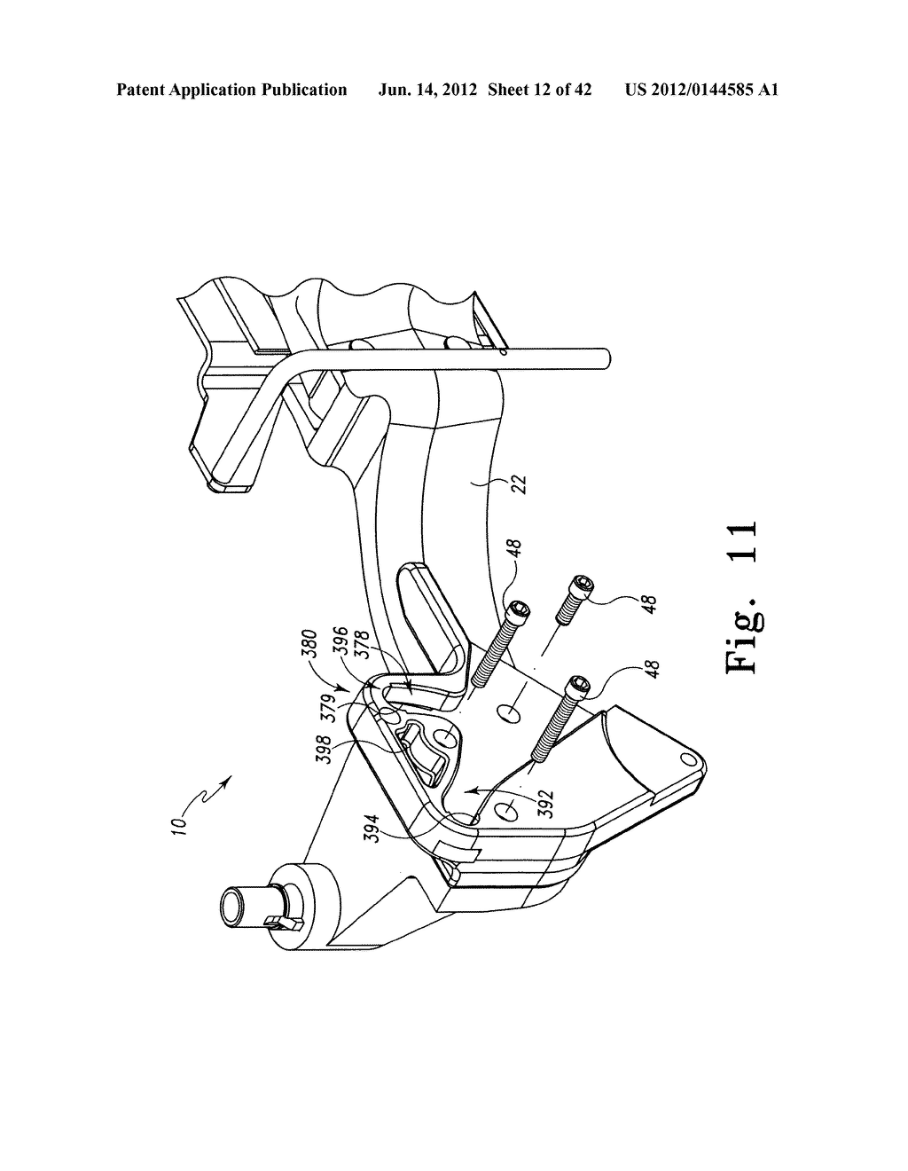 PATIENT-SUPPORT APPARATUS WITH A LOCKING DECK SECTION - diagram, schematic, and image 13