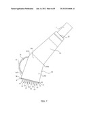 COMBINATION STICKY ROLLER AND BRUSH diagram and image