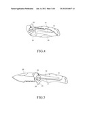 FOLDING KNIFE diagram and image