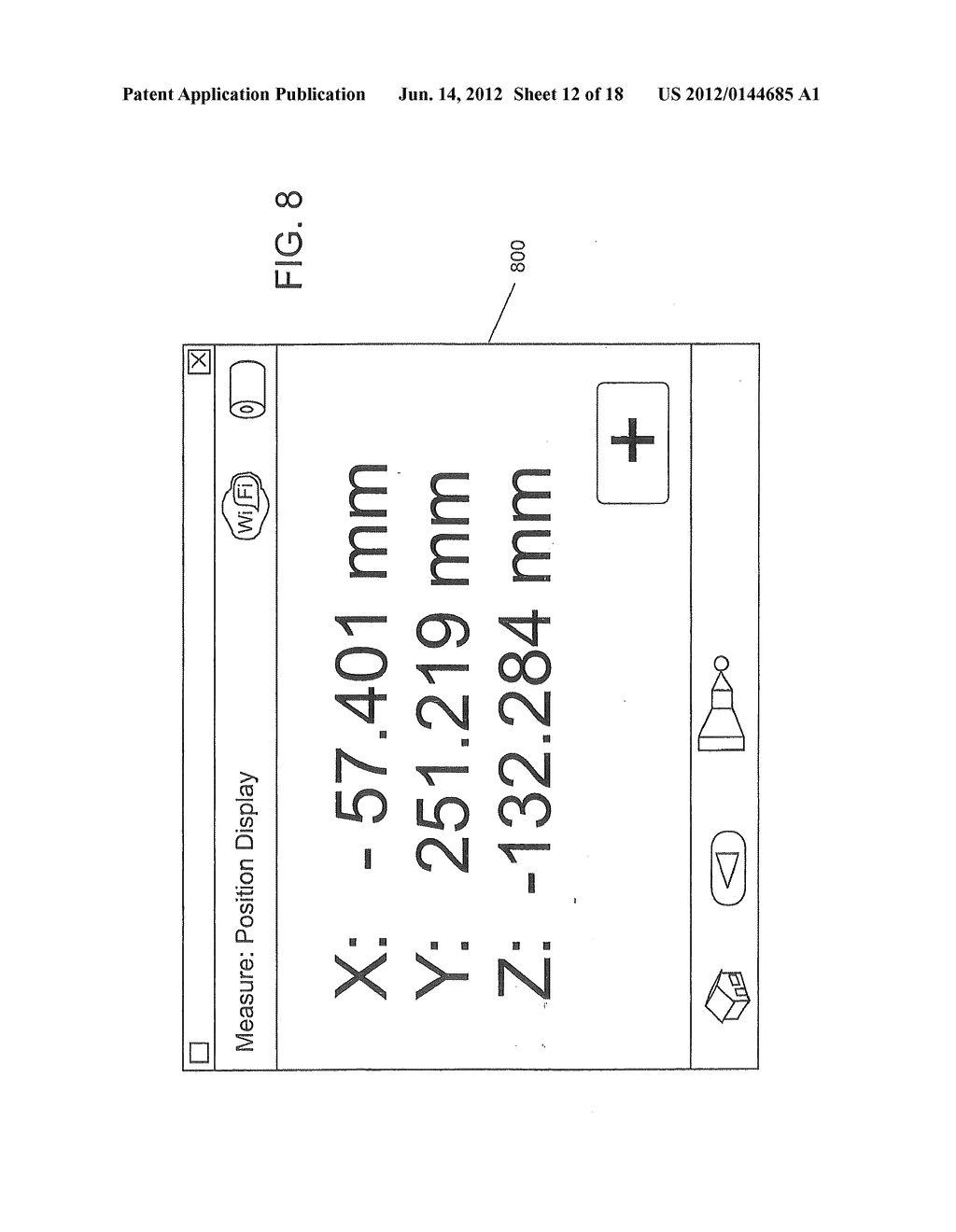 Portable Articulated Arm Coordinate Measuring Machine Having Integrated     Software Controls - diagram, schematic, and image 13