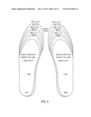 WEDGED INSOLE KIT FOR THE TREATMENT OF OSTEOARTHRITIS diagram and image