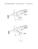 URBAN COMBAT SYSTEM AUTOMATIC FIREARM HAVING AMMUNITION FEED CONTROLLED BY     WEAPON CYCLE diagram and image