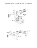 URBAN COMBAT SYSTEM AUTOMATIC FIREARM HAVING AMMUNITION FEED CONTROLLED BY     WEAPON CYCLE diagram and image