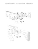 URBAN COMBAT SYSTEM AUTOMATIC FIREARM HAVING AMMUNITION FEED CONTROLLED BY     WEAPON CYCLE diagram and image