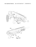 URBAN COMBAT SYSTEM AUTOMATIC FIREARM HAVING AMMUNITION FEED CONTROLLED BY     WEAPON CYCLE diagram and image