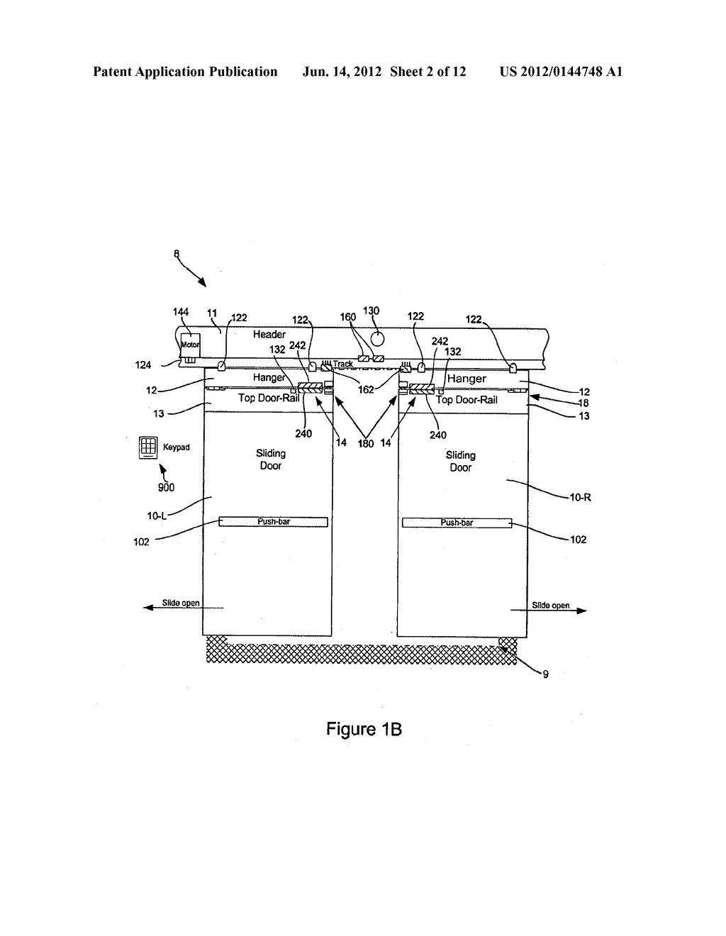 DELAYED EGRESS SLIDING DOOR AND METHOD - diagram, schematic, and image 03