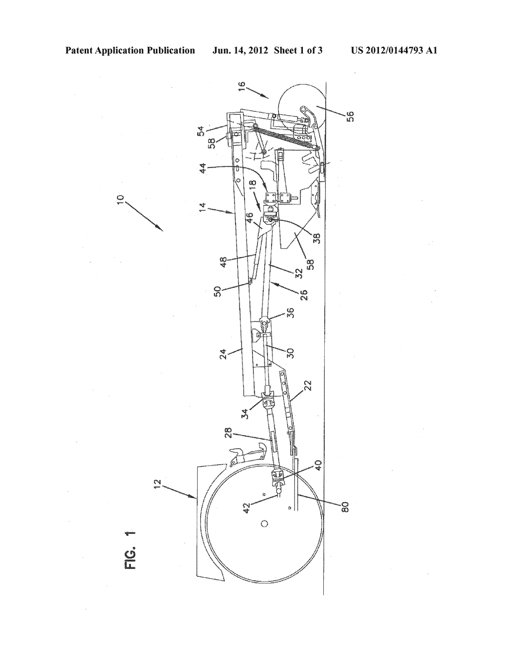 PULL TYPE SIDE PIVOT ROTARY MOWER CONDITIONER GEARBOX - diagram, schematic, and image 02