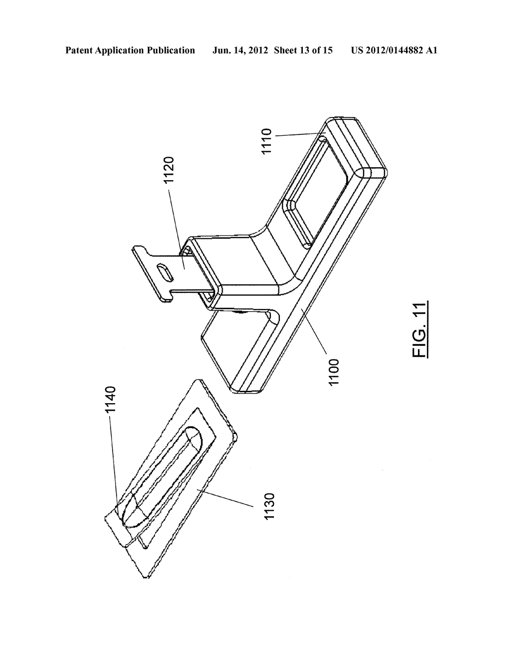 SECURITY DEVICE FOR PRODUCTS ON A DISPLAY CARD - diagram, schematic, and image 14