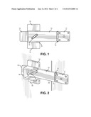 Theft Deterrent Locking Hasp diagram and image