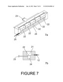 Method to separate and process particles by compartmentalized field flow     fractionation diagram and image