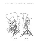 INSTRUMENT AND SPEAKER LIFT STAND diagram and image