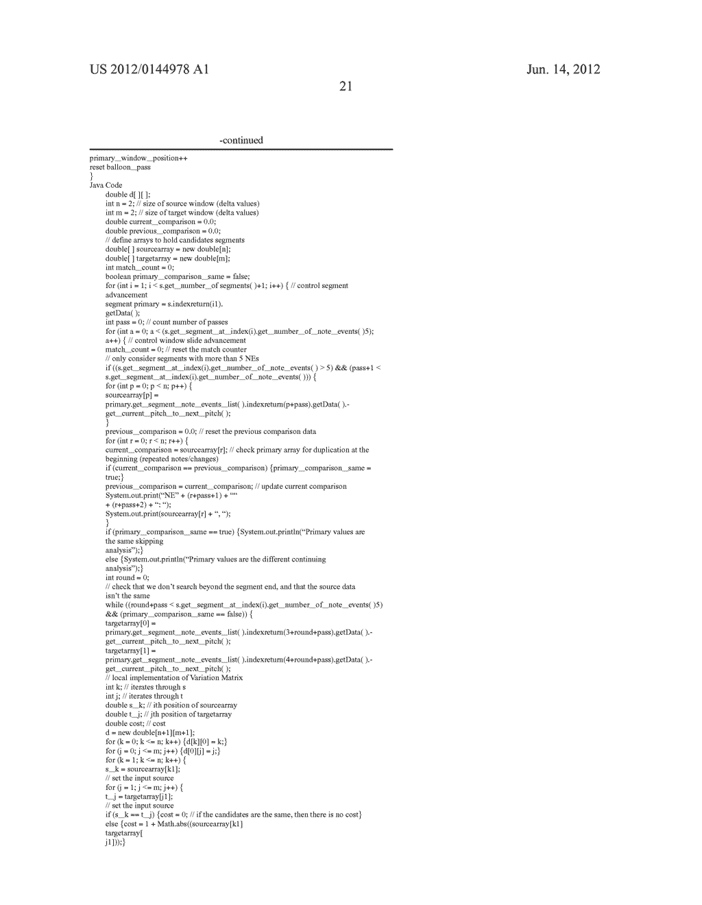 System and Method For Adaptive Melodic Segmentation and Motivic     Identification - diagram, schematic, and image 24