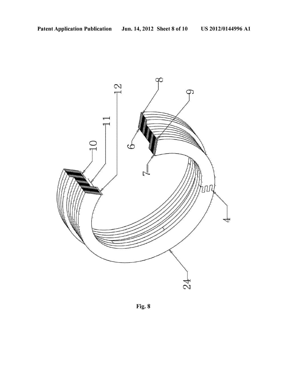 Axial Piston Pump With Pistons Having Metallic Sealing Rings - diagram, schematic, and image 09