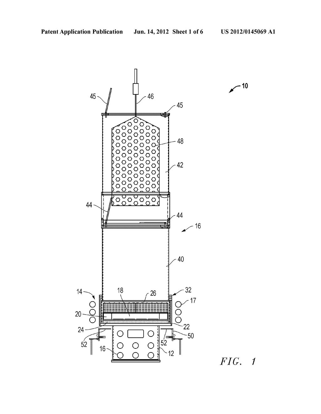 MELT FIXTURE INCLUDING THERMAL SHIELDS HAVING A STEPPED CONFIGURATION AND     A METHODS OF USING THE SAME - diagram, schematic, and image 02