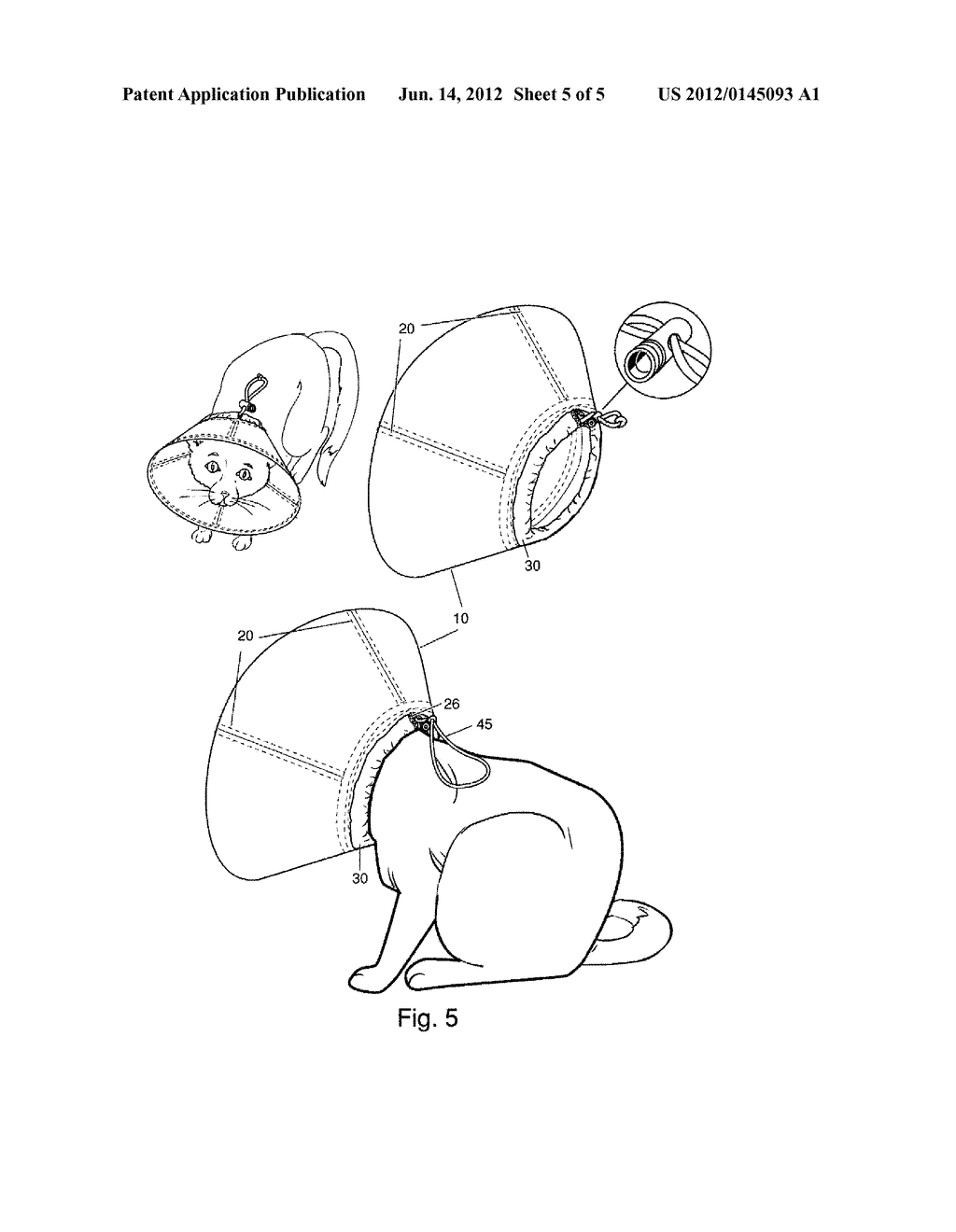 Animal Medical Collar - diagram, schematic, and image 06