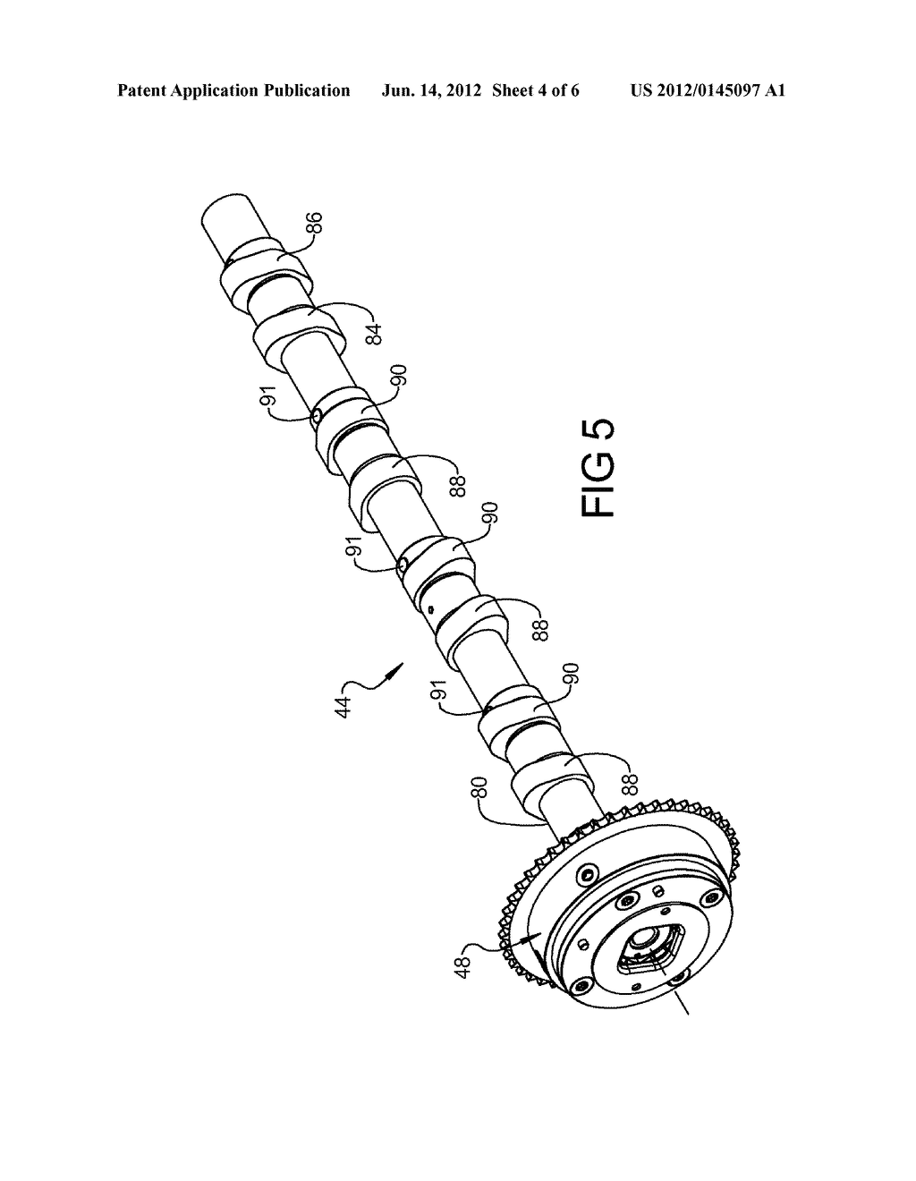 ENGINE ASSEMBLY INCLUDING CAMSHAFT WITH MULTIMODE LOBE - diagram, schematic, and image 05